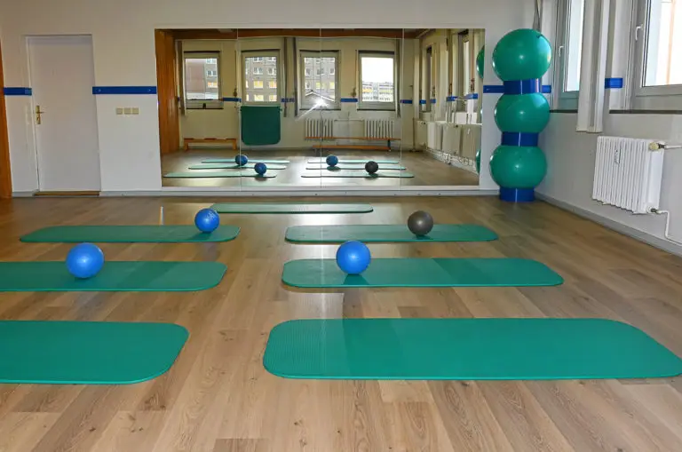 Die Physio Oase GmbH in Berlin-Lichtenberg. Foto im November 2018.