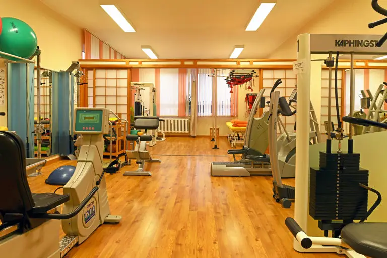 Die Physio Oase GmbH in Berlin-Lichtenberg. Foto im November 2018.